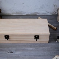 Amour愛木木-原木色 精油木盒 墨水盒 收納珍藏木盒