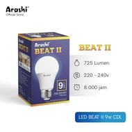 BOHLAM LED BULB ARASHI BEAT LAMPU LED ARASHI BEAT 9W 9 WATT GARANSI