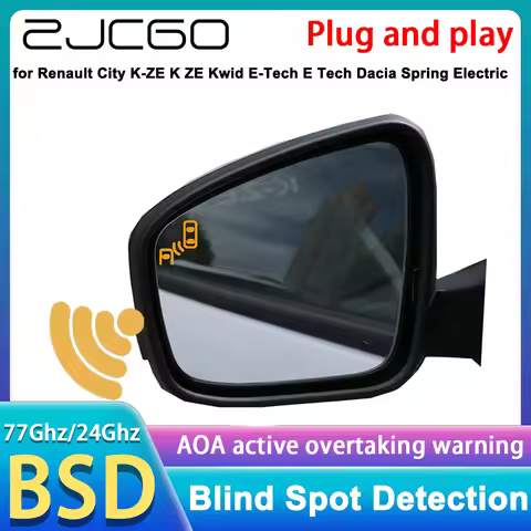 for Renault City K-ZE K ZE Kwid E-Tech E Tech Dacia Spring Electric Blind Spot Monitoring Warning De