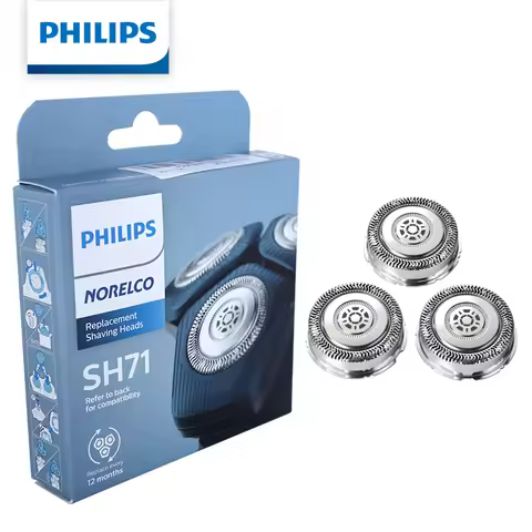 Philips SH71/51 Replacement Shaver Heads for Philips Shaver Series 7000/Series 5000 Replaces RQ12/70