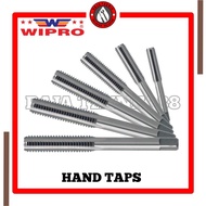 Hand taps wipro series M4Bu0.7 M5+30.8 M6Bu1 M7Bu1 M8Bu1 M8Bu1.25 M10Bu1.25 M121.25