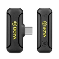 BOYA BY-WM3T2-U1 One-Trigger-One Mini 2.4G Wireless Microphone System Lapel Clip-on Microphones 50M 