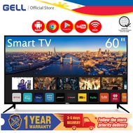 GELL 60 inches smart tv 55 inches on sale smart led 50 inch Android tv FHD Youtube/Netflix Multiport