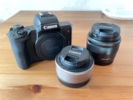 Canon EOS M50 連兩支鏡頭