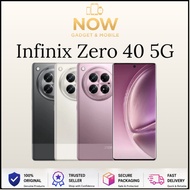 Infinix Zero 40 5G (12GB+256GB) |108MP+50MP+2MP OIS Camera | 6.78" FHD+ Curved AMOLED | Original Inf