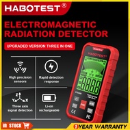 HABOTEST🔥HT628 Color Screen EMF Meter Household Electromagnetic Field EMF Detector Handheld Radiatio