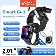 D8 PRO Smart Watch with TWS Earbuds 2.01 Large Display Bluetooth 5.3 Calling NFC Sports Watch Music 