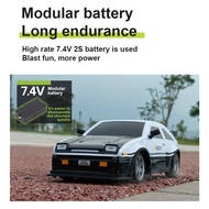 1:16 RC Drift Car 25KM/H 2.4G 4WD High Speed RC Cars for Kids with LED Lights Extra Tires Drift RC C