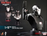 Hot Toys🔥鐵甲奇俠 Iron Man 戰爭機器 War Machine 半胸像 Hottoys Ironman bust Marvel