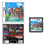 New Super Mario Bros Castle 2 NDS Game Card Box 3DS XL/NEW 3Ds/NEW 3DS XL