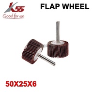 Tuner Amplas 50X25X6 Cuner Flap Wheel 50X6 Rotary Fan Grinder 50 mm Mata Kipas Gerinda Susun 50mm