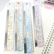 Sanrio 15cm Iron Edge Ruler Melody 15cm Gemini Pacha Dog Big Ear Metal Ruler