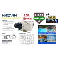 Neovin 1500W /2.0Hp x 2-inch Heavy Duty Swimming Pool Pump