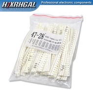 0402 SMD Ceramic Capacitor Assorted Kit 1pF~10uF 50values*50PCS=2500PCS Chip Ceramic Capacitor Sampl