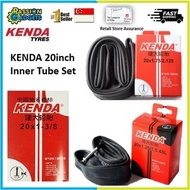 KENDA inner tube 20 inch Series tubes Schrader 48L bicycle inner tube tire rubber bike tubing MTB Ro