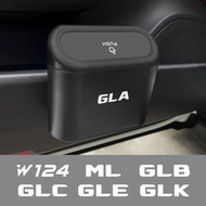 Car Trash Can Clamshell Trash Bin For Mercedes Benz W124 GLA GLC ML GLB GLK GLE GLS G63 GLC43 G350d 