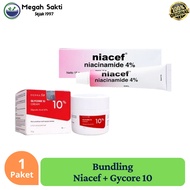 MGS - Bundling Niacef + Glycore 10% | Bright Skin Package Acnebebas