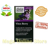 Gaia Herbs Vitex Berry for Women 60 Vegan Liquid Phyto-Caps terbaru