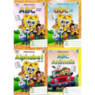 Preschool Alphabet . ABC Capital Letters . Small Letters . Animals . KOHWAI&YOUNG . { READY STOCK }