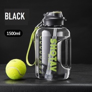 Shotay Large Capacity Water Bottle 1500ml 2500ml 3800ml Fitness Gym Exercise Jogging Tritan BPA Free