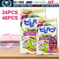 24/48Pcs Kamper Kapur Barus Lemari Pakaian Baju/Buku Bagus Para Kamper