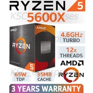 CPU AMD Ryzen 5 5600X Processor with Cooler (32MB Cache Up to 4.60 GHz) RYZEN5 5600X