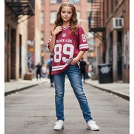 OLIVERKIDS - Boys and girls jersey 3-12 years NO 89 print Full Printing Women Girls Half Vintage Str
