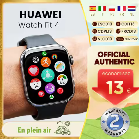 Original HUAWEI Watch FIT 4 Smartwatch,1.82-inch AMOLED Display, Bluetooth calling Health Monitoring