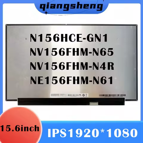 15.6'' 500 cd/m² Laptop LCD Screen N156HCE-GN1 NV156FHM-N65 NV156FHM-N4R NE156FHM-N61 1920X1080 100%