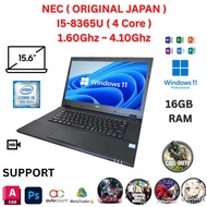 GAMING NEC ORIGINAL JAPAN I5-8TH 4CORE 16GB RAM 512GB BIG SCREEN 15.5INCH WINDOW 11 GAMING LAPTOP