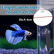 Acrylic Aquarium Betta Mirror Fish Tank Floating Double-Side Mirror for Fish Betta Accessories