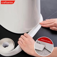 CRAFTSERIES 1 Roll Caulking Waterproof Anti-Mold Sealing Tape Bathroom Shower Toilet Adhesive Gap Co