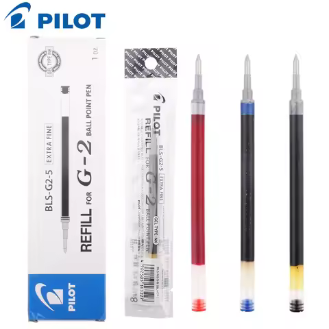 12pcs/Box Pilot BLS-G2 Dr. Grip Gel Refill 0.38mm 0.5mm 0.7mm Refill G-2 Gel Refill School Stationer