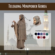 Telekung Travel Minipouch Korea / Telekung travel ringan