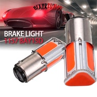 BLACKFUNNY 2Pcs 1157 BAY15D COB LED Auto Car Tail Stop Brake Light Turn Signal Red Bulb Lamp H8J9