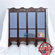 Original partition kayu pembahagi Ruang Kayu Original Wood Screen With screen divider