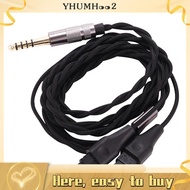 【yhumh002】Headphone 4.4mm Balanced Cable DIY Cable for  HD580 HD600 HD650 HD660S Headphone Upgrade C
