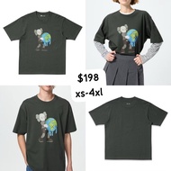 Kaws x Uniqlo  日本限定地球圖案 T恤 / 衛衣