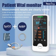 Patient Vital Signs Monitor Handheld Patient Monitor NIBP/SPO2 Stand Included