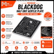 Blackdog IGT Table One Unit | Half Unit Plate Accessories Acrylic Plate Aluminum Plate Meja IGT Takt