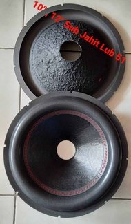 daun speaker 12 in diameter lubang 50 mm subwoofer jahit tebal import