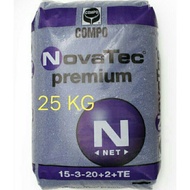 BAJA NOVATEC  Premium 25KG - 15-3-20 (+2MgO+10S)+TE (Baja Galak Bunga dan Buah) REPACK