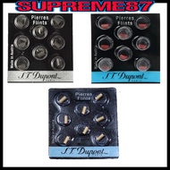 S.T. Dupont Lighter Grey Flints Pack of 8 for Ligne 1, Ligne 2 & Gatsby (600)