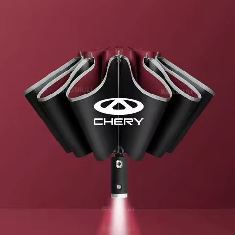 Car Automatic Folding Windproof Sunshade Umbrella For Chery Tiggo 3 4 5 7 Pro 7Plus 8 Plus Arrizo 7 
