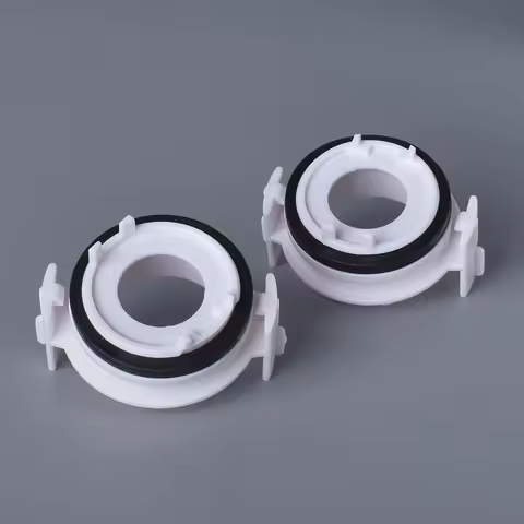 For BMW E46 325ci 325i 330ci 330i M3 328Ci 323i HID Adapter 2pcs D2S Xenon For HID Headlight Adapter