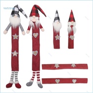 VA 6pcs Christmas Refrigerator Door Handle Cover Gnome Fridge Oven Microwave Decor