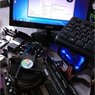 MSI G41 lga775 mobo motherboard + hdd