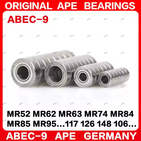 10pcs ABEC-9 bearing MR52ZZ MR62ZZ MR63ZZ MR74ZZ MR84ZZ MR95ZZ MR104ZZ MR105ZZ MR106ZZ MR115ZZ MR117