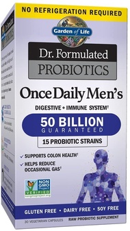 Probiotics for Men and Adults - Garden of Life Dr. Formulated Once Daily Men s Probiotics 50 Billion
