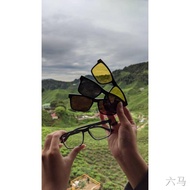 ✔IBNUSINA EYEWEAR MAGNETO 3 IN 1 LENS POLARIZED